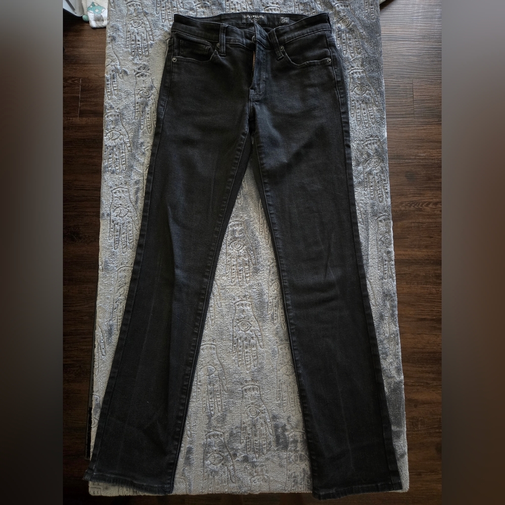 Lucky Brand Charcoal Mid-Rise Denim Jeans
